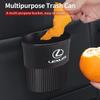 Car Door Trash Can Seatback Cup Holder Tools Storage Box Interior For Lexus UX250h RX450h CT200h RX400h NX300h RX350 RX300 GX