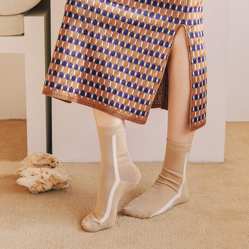 Women s Socks WBT-35 Beige 3-Pair Set Woman(220~250mm)