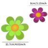 Honbay 10PCS Colorful Adhesive Decals Non Slip Bathtub Stickers for Slippery Surfaces