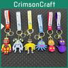 Cute And Fun Pvc Monster Keychain For Bags And Keys