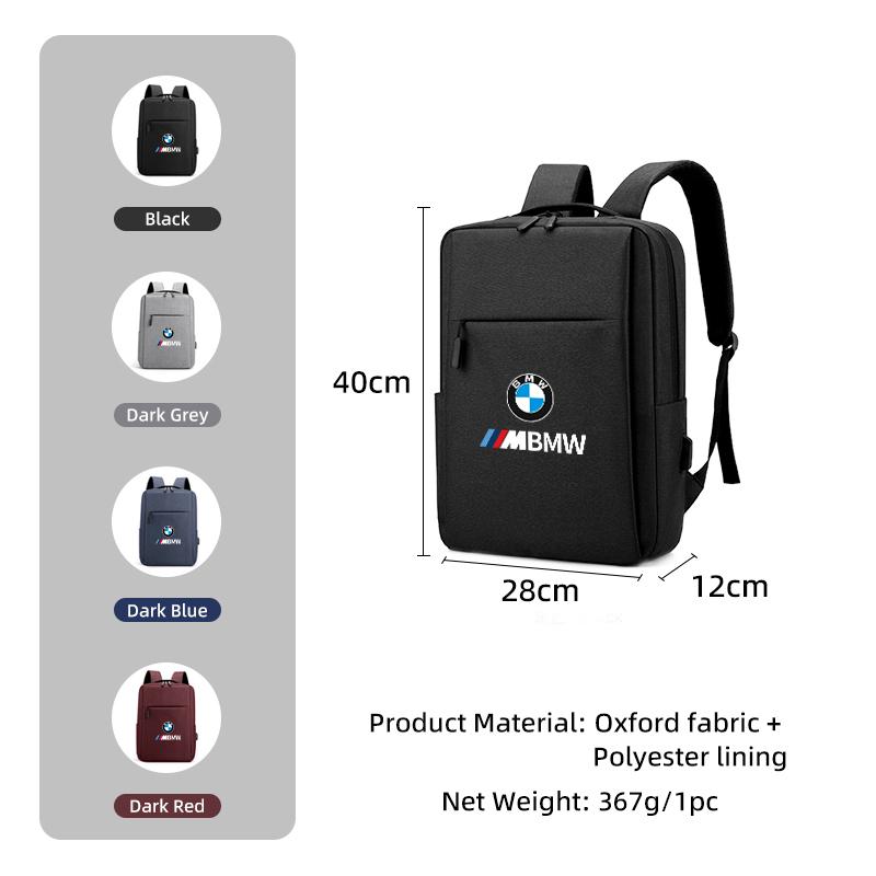 BADI1 New 2025 Waterproof Laptop Backpack Computer Bag Business Case For BMW E30 E34 E36 E39 E46 E52 E53 E60 E61 E62 E70 E71 E83 E84 E