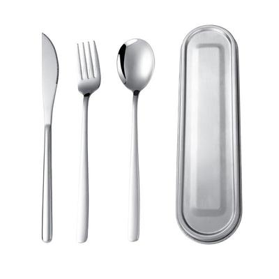 Modern Portable Outdoor 304 Stainless Steel Cutlery Set