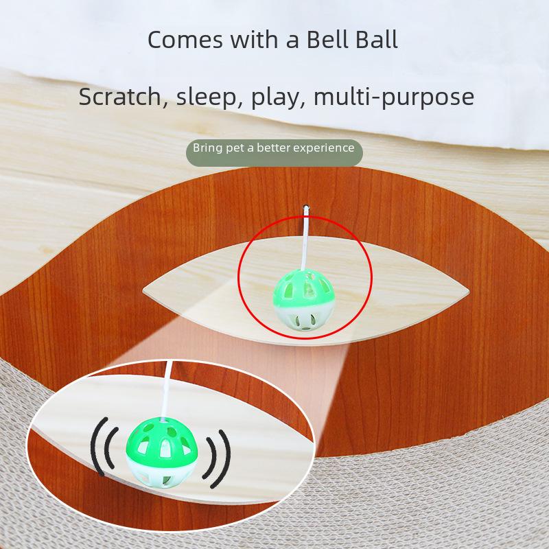 Slijtvaste U-vormige Kattenbank en Krabplank