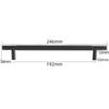 Modern Solid Aluminum Alloy Knurled Handles,Drawer Pulls,Furniture Door Carved Knobs,Round T Bar Handle Kitchen Cabinet Hardware