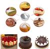 4inch-10inch Non-Stick Aluminum Round Cake Pan with Removable Bottom for Wedding/Birthday/Christmas Cake Baking Round Cake Tin
