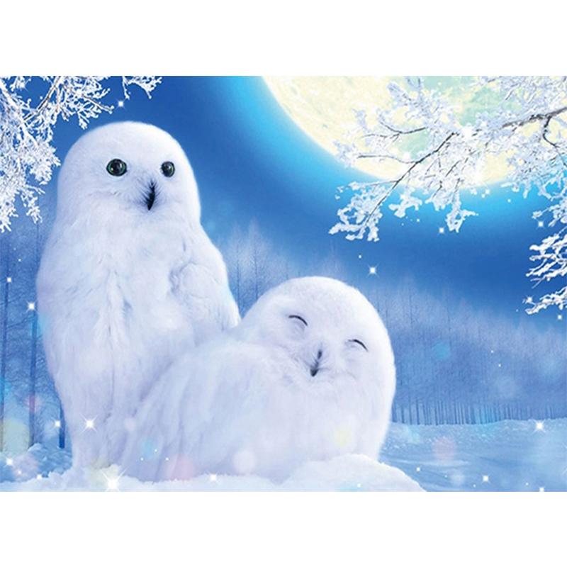Fai da te Cartone Animato Pupazzo di Neve Pittura Diamante 5D Trapano Rotondo Completo Babbo Natale Ricamo Diamante Regalo di Natale Kit di Ricamo Regalo