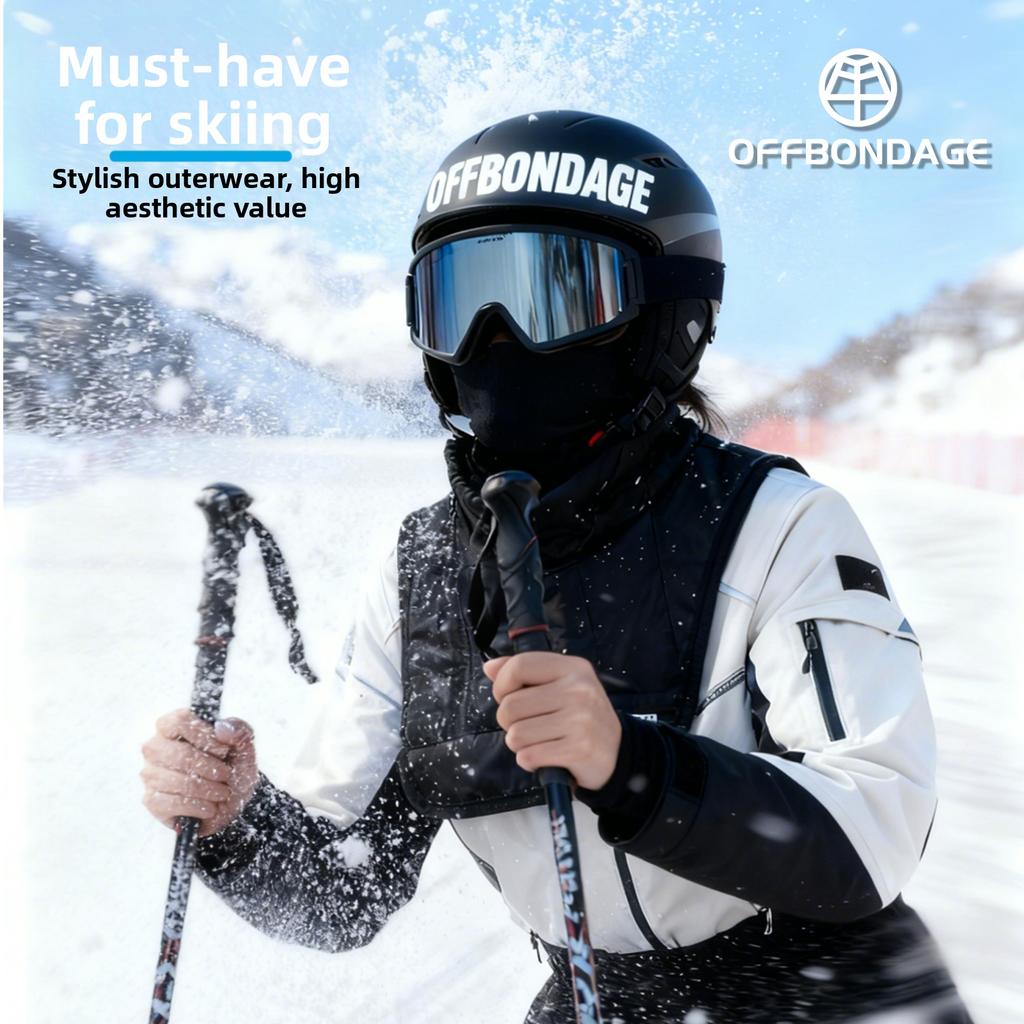 Durable And Safe Offbondage Ski Keeping Warm Neck Scarf Men Women Fleece Neck Windproof Winter Cycling Outdoor Motorcycle Balaclava Face Mask