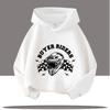 Style Boys Sport Shirt Retro Car Kids' Hooded Shirt Cartoon Print Girls' Casual Top Autumn Winter Clothing