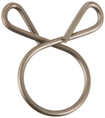 Kijima 104-224 Motorcycle Parts Hose Clip, A Type, 0.4 Inches (10 Mm), Pack of 10