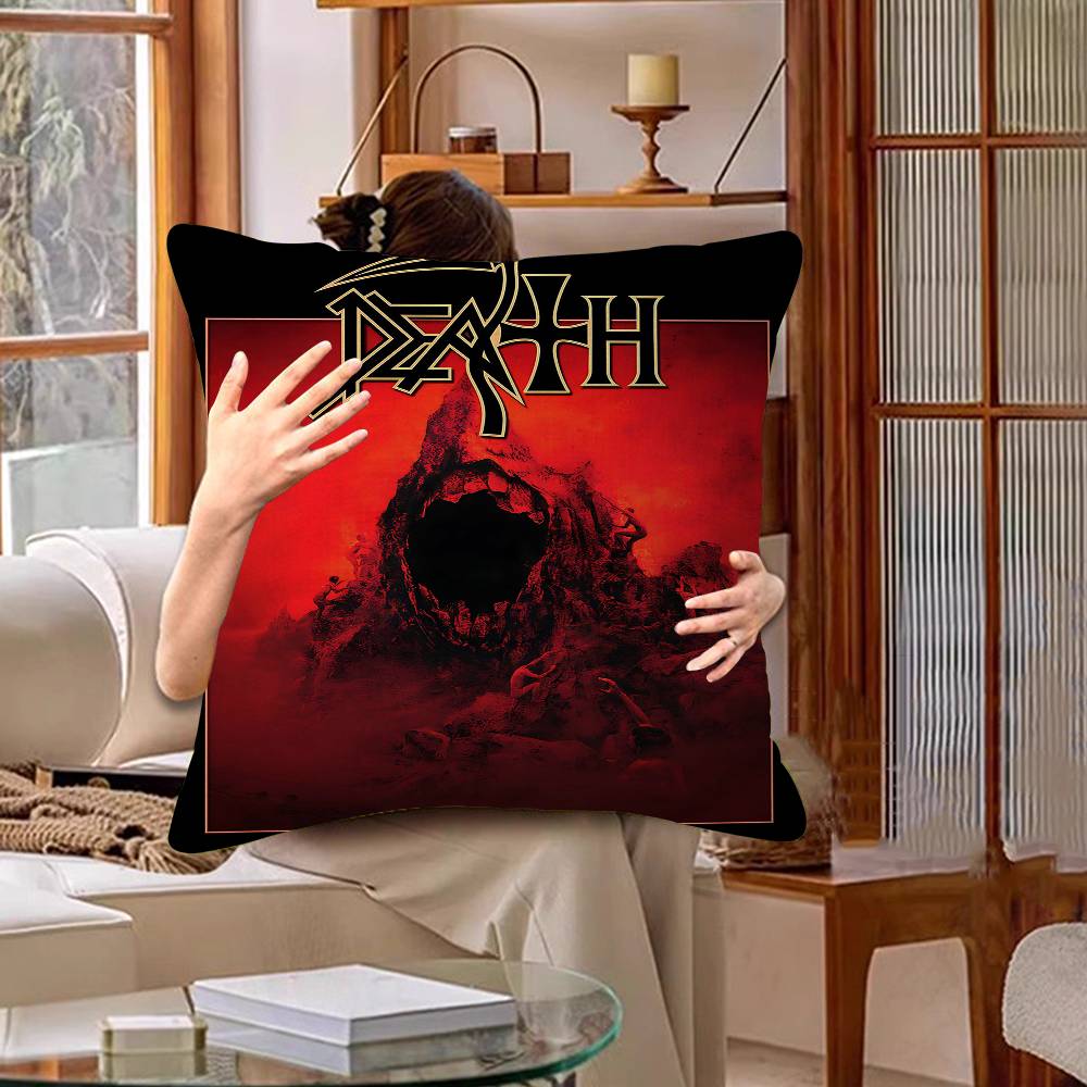 D-Deaths Mental Rock Band Pillow Anime Pillow Sofa Bed Head Pillow Cover Cushion Cover 45X45 Cm Fashion