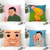 Dark Humor J-Joan C-Cornellas Art Pillow Case Natural Linen Double-Sided Printing Sofa Home Decor Cushion Cover