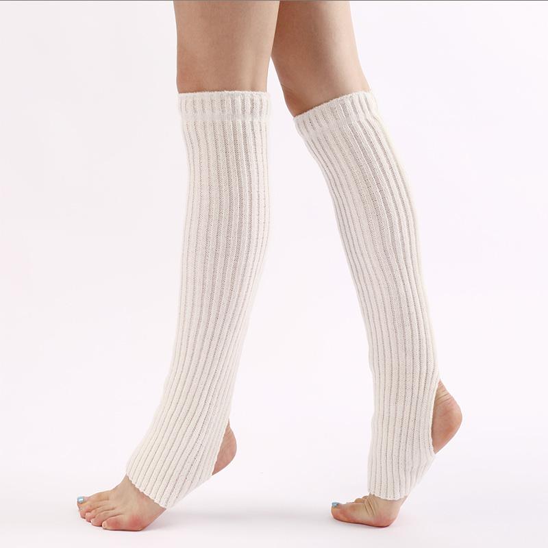 Sports Protection Adult Adult Children Knitted Warm Leg Protection Ballet Foot Stomping Stocking Yoga Dance Foot Cover