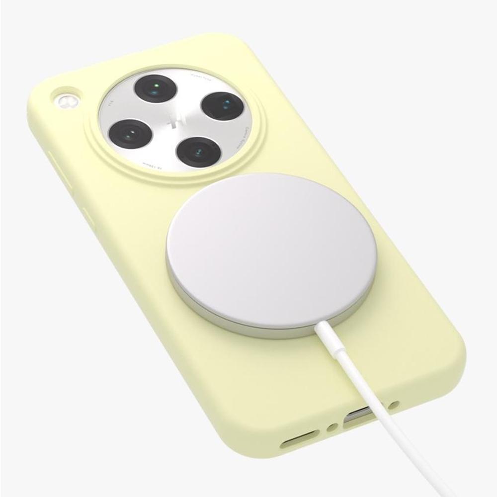 For Oppo Find X8 Pro 5G Liquid Silicone Case Compatible with MagSafe Skin-Touch Phone Cover