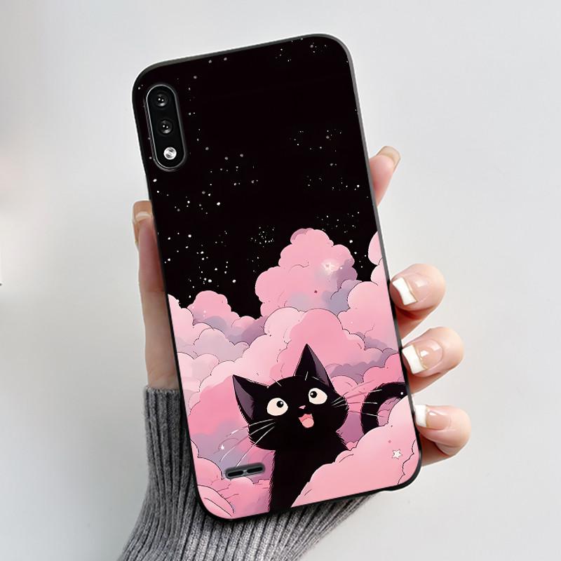 

For LG K22 2020 Phone Case Back Cover Luxury Cute Love Heart Rabbit Funny Soft Silicone TPU Coque Fundas For LGK22 K 22 Housing LG K22