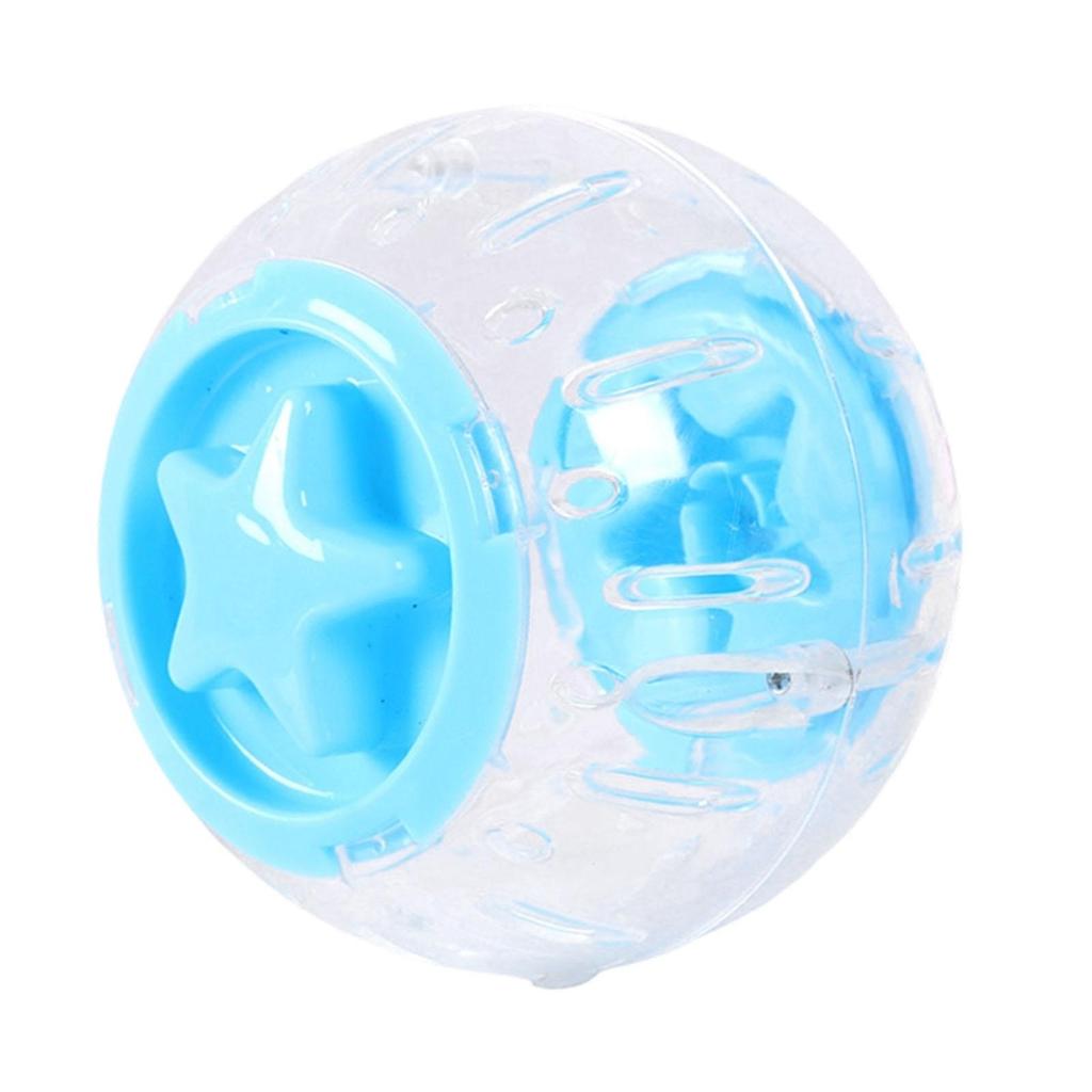 Hamster Ball 21cm Sturdy Plastic Exercise Wheel Toy for Guinea Pig Rabbit Small Pets Temporary Space