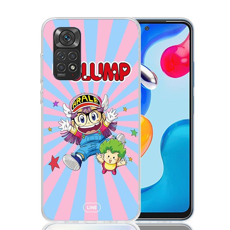 Dr Slump Arale Anime Phone Case For Xiaomi Redmi Note 15 14 13 12S 12 Pro Plus 11S 11E 11 11T 10S 10 Art Soft Pattern Cover Redm