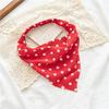 Chiffon Printing Flower Bandana Hair Scarf Headband for Women Vintage Long Ribbon Scrunchie Beach Bandanas Hair Accessories