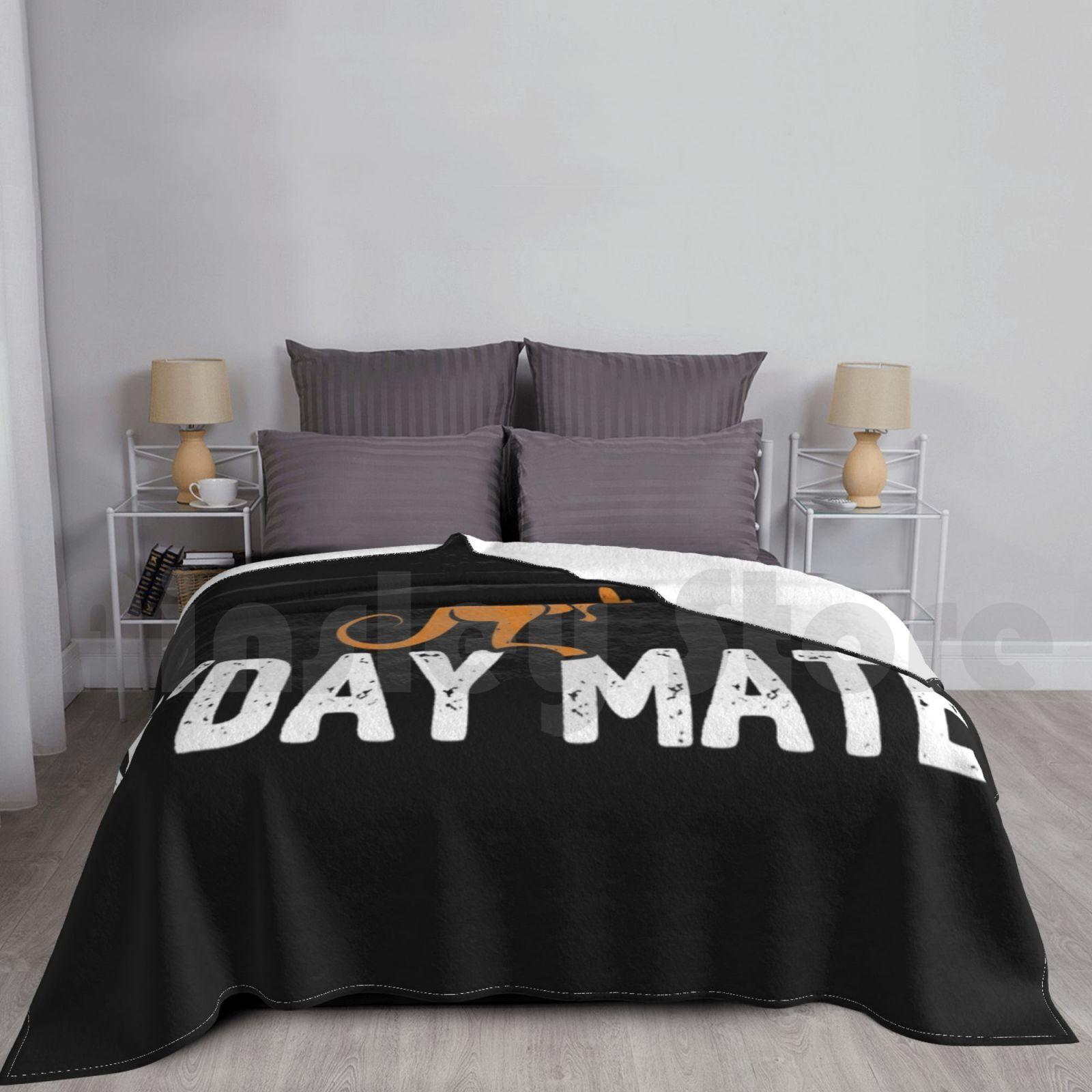 G day Mate W / Kangaroo For Australians-Kangaroo Blanket Super Soft Warm Light Thin Gday Mate Australian Gday Mate Size: 75*100cm, Weight: 230 GSM