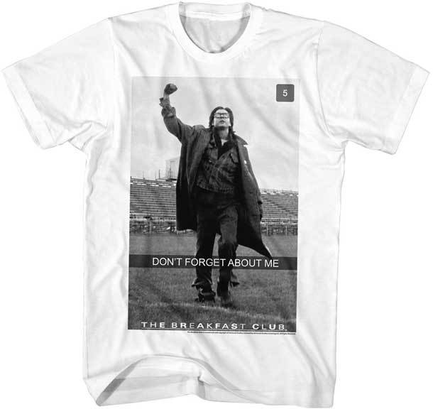 The Breakfast Club Don t Forget About Me FF Men T Shirt Classic Movie XL