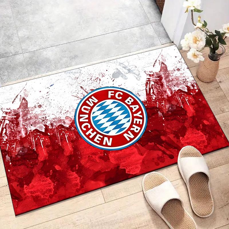 B-Bayern Munich (2)Printed Area Rug Carpet for Bedroom Living Room Home Decor Rugs Mat Non Slip Mat Rug for Bedside