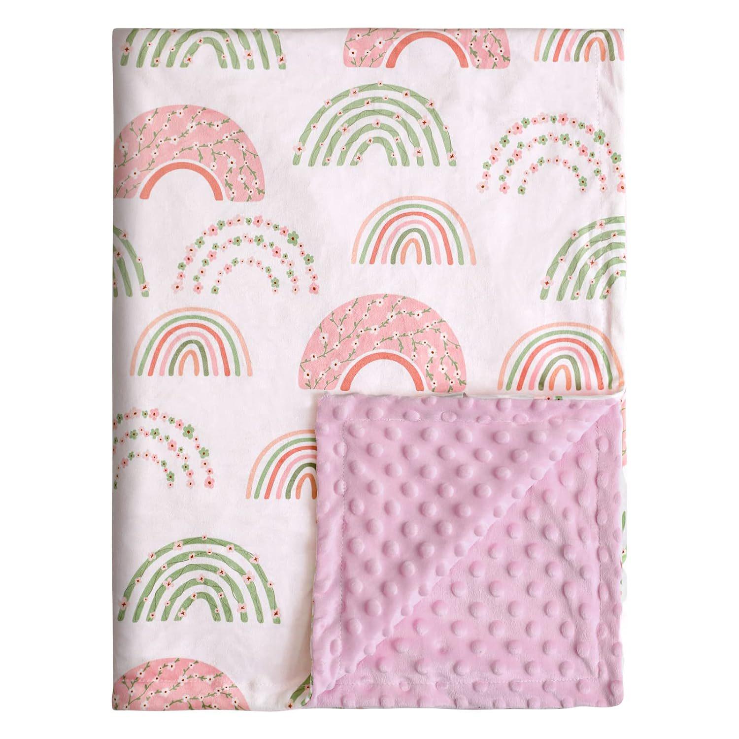 

Dual-layer Crystal Velvet Bean Comfort Throw - Kids Nap & AC Blanket 100x75 cm