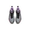 Anta Quick Battle 5 Cushioning Wear-Resistant Mid-Top Basketball Shoes Men's Black Gray Purple Sneakers 112341113-8