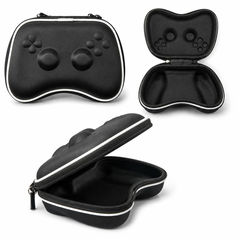 EVA Game Controller Case Protective Zipper Storage Bag for PS5/Xbox/Switch Pro Controller Storage