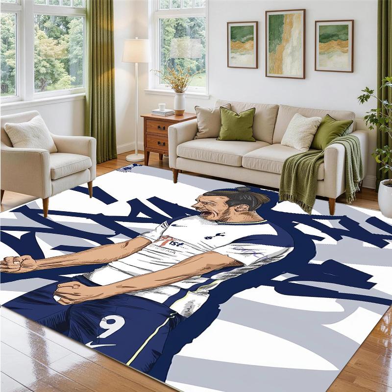 Harry Kane Design Crystal Velvet Rug Soft Decorative Mat for Bedroom Entrance