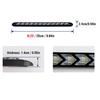 2x 9 LED Daytime Running Light Car Strip DRL Driving Fog Turn Signal Lamp 12V