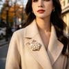 Cute Sheep Brooches For Women Lamb Pin Y2K Shiny Pearl Crystal Lapel Pins Badges 2027 New Year Gifts Fashion Jewelry Accessories