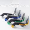 Motorcycle Aluminum Handlebar Protector Modified Handlebar Lever Protector Stylish Design Modification Tool for Motorcycles