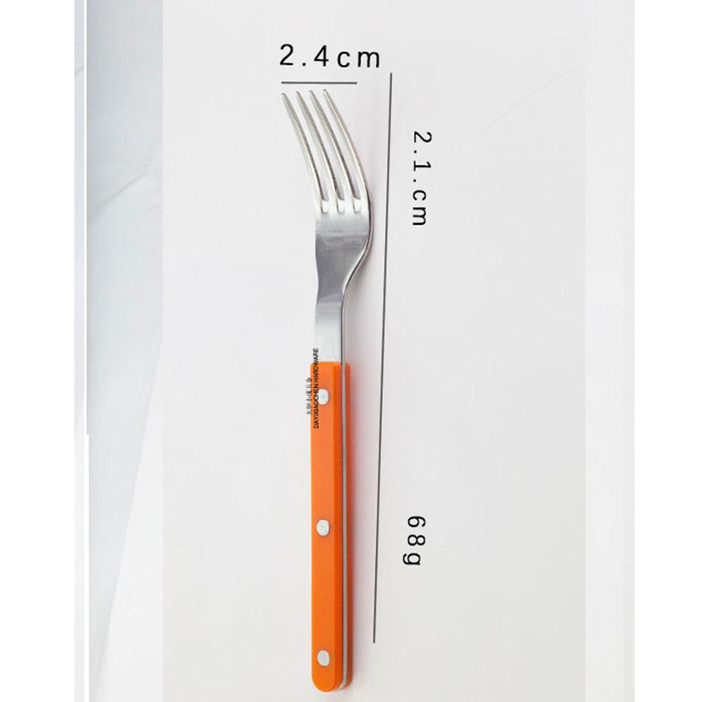 304 Edelstahl Western Restaurant Geschirrset Haushalt Klemgriff Messer Gabel Löffelgriff Marmor Buttermesser Dessertlöffel