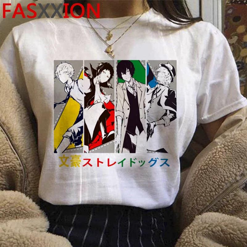 Bungou Stray Dogs Chuuya Nakahara tričko feUnisex grafická trička Unisex tumblr grunge harajuku ležérní oblečení estetické