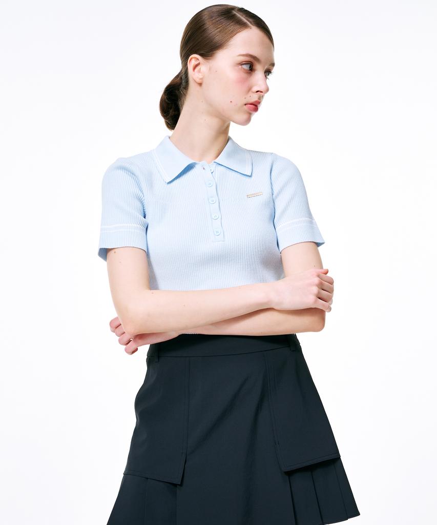 KLIMGOLF Out-Pocket Pleated Skirt