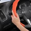 bpzsw1 Suitable for Infiniti Premium Suede Snap-On Steering Wheel Cover, Non-Slip and Durable, Available for Round and D-Shaped 