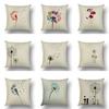 Dandelion Linen Cotton Linen Pillow Cover Sofa Office Car Pillow Cover Premium Durable Quality Useful Practical