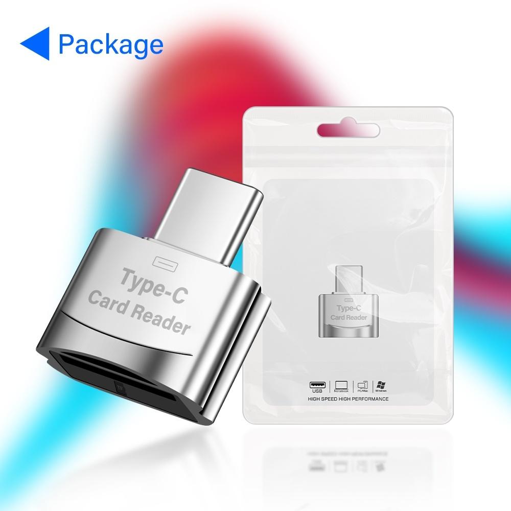 Compatible Type C Usb Tf Card Reader Type C Usb Adapter / Tf Card Reader for Android Mobile and