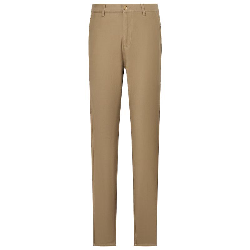

Baoxiniao Men s Easy Care Straight-Leg Casual Trousers 33