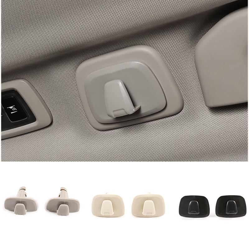 For Volvo XC40 XC60 2018-2020 For XC90 S90 V90 2016-2020 Automotive Accessories 1 Pair Car Hanger Hooks Rear Row Roof Hook