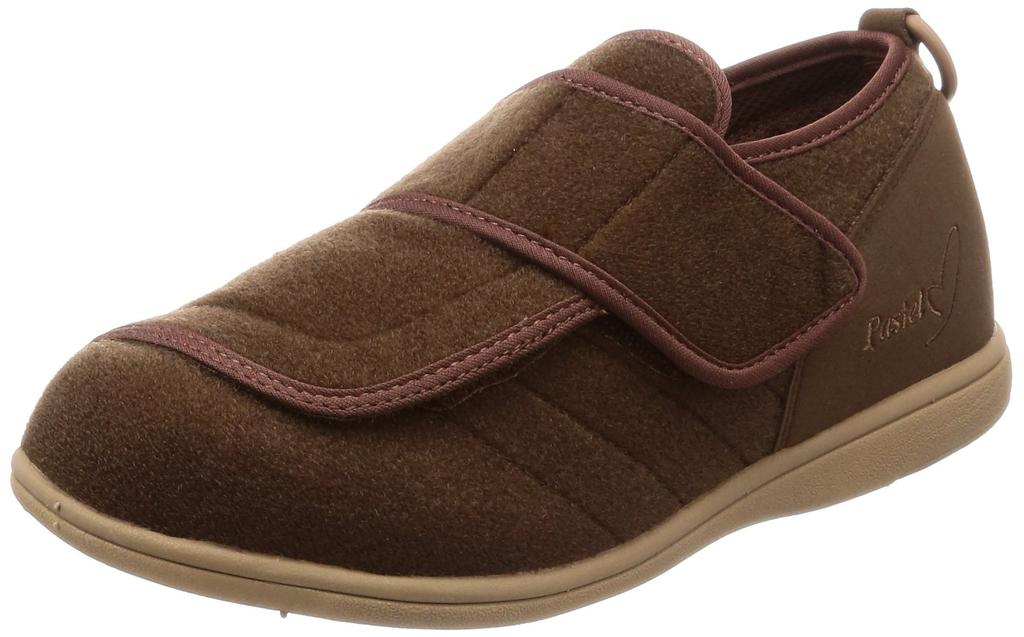 Moonstar Pastel 403 Daycare Right Single Gentle on the Pastel 403 Size Men's/Women's Shoes, Foot, Foot, Feet, Brown, 25.0cm