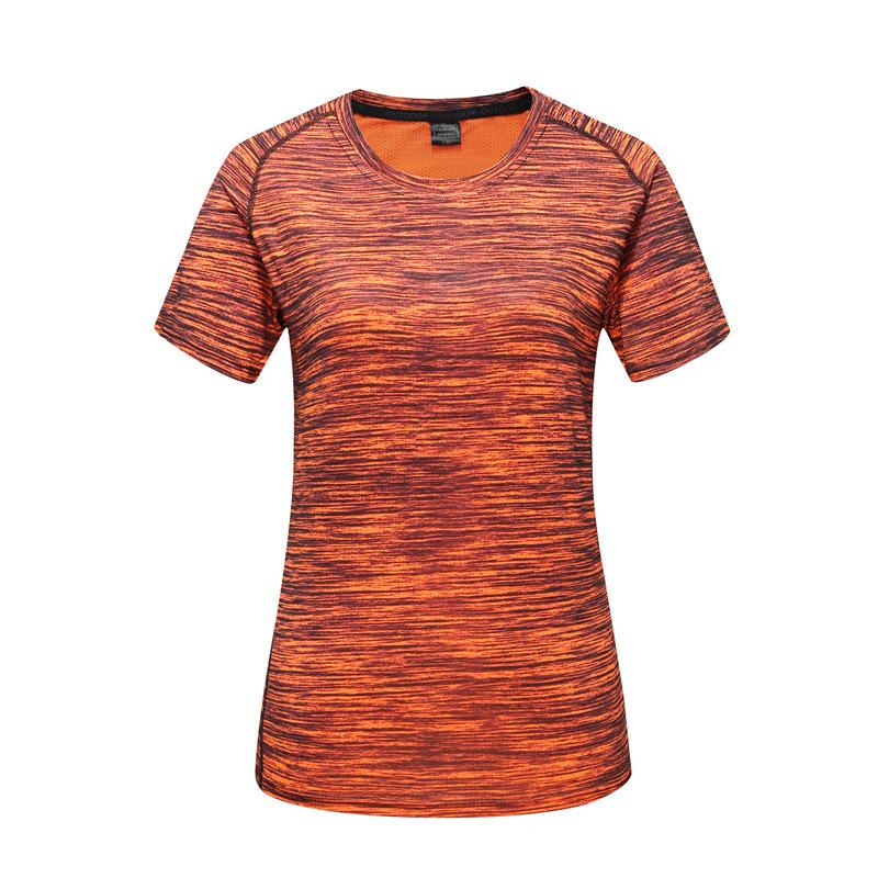 Summer Camouflage Quick-Dry Crew Neck T-Shirt for Running - Unisex Plus Size