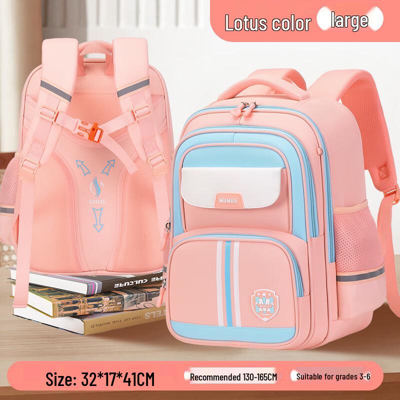 Li Shenseng Ergonomic Water-Repellent School Backpack Large