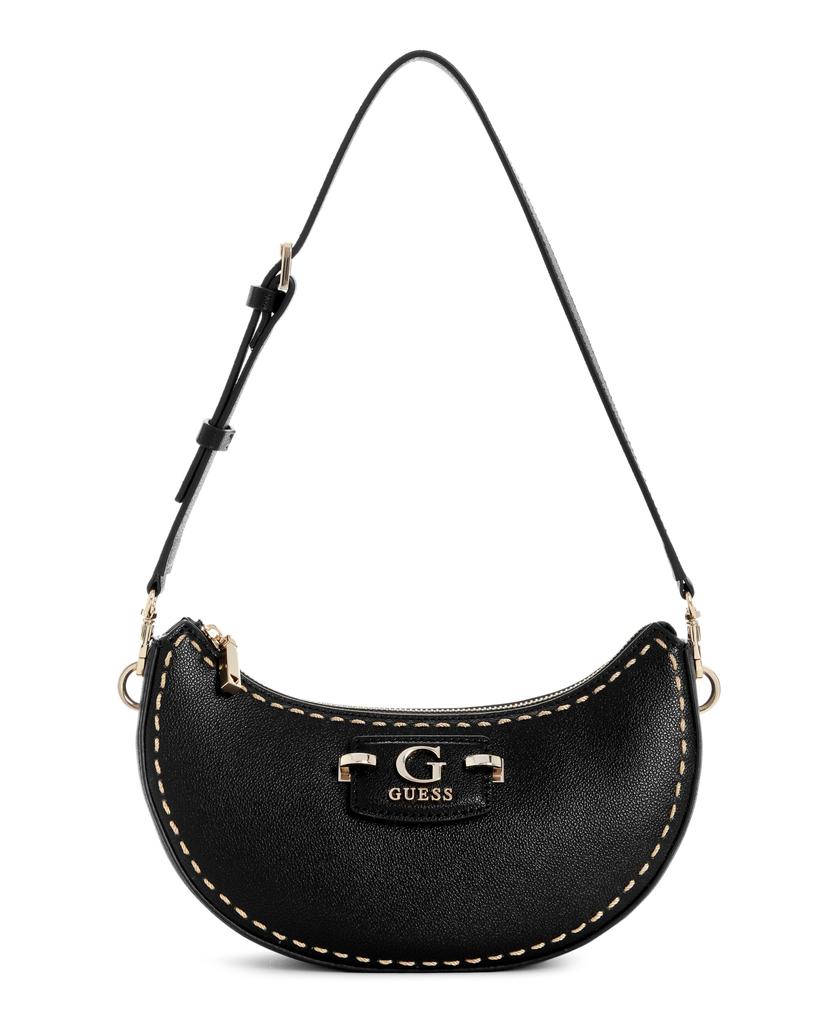 NASTRA TOP ZIP SHOULDER BAG for BLA [GUESS] Women,