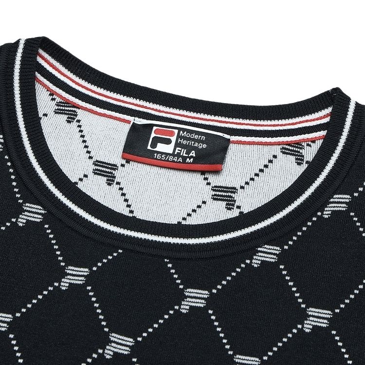 New FILA MODERN HERITAGE SS24 Short Sleeved Dress Women's Legend Blue F51W431301F-NV