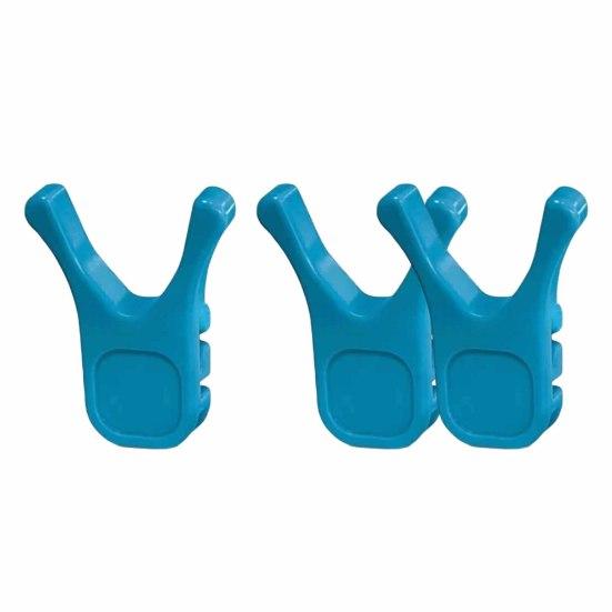 Silicone Utensil Holder Pot Clip Food Safe BPA-Free Heat Resistant Spoon Rest with Non-Slip Grips Dishwasher Safe Cooking Tool for Most Pots Pans