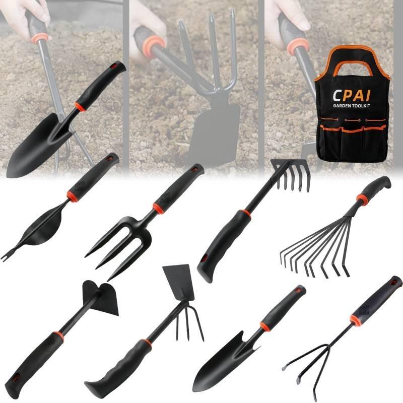 Durable Cast Iron Gardening Shovel Essential Tool For Digging And Planting Soil