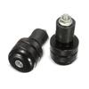 Tourtecs LE6 Handlebar Ends / Weights for Motorcycle Universal Handlebar Black