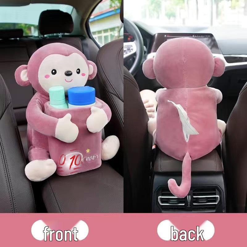 

Creative Cute Hanging Car Trash Bag and Storage Bucket