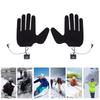 Electric Heating Gloves, Heated Sheet, 5 Fingers, DIY Use, 3 Level Temperature Adjustment, Cold