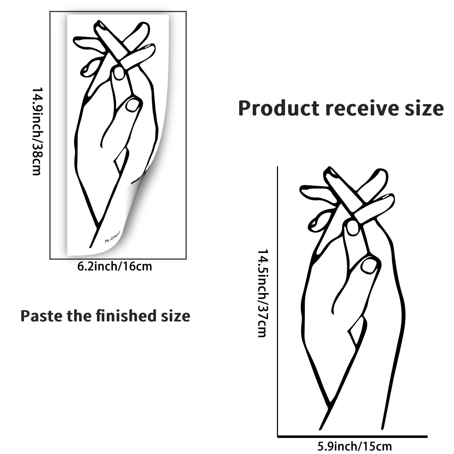 

Романтические настенные наклейки «Любовь» на День святого Валентина для пар - Декор для дома и гостиной